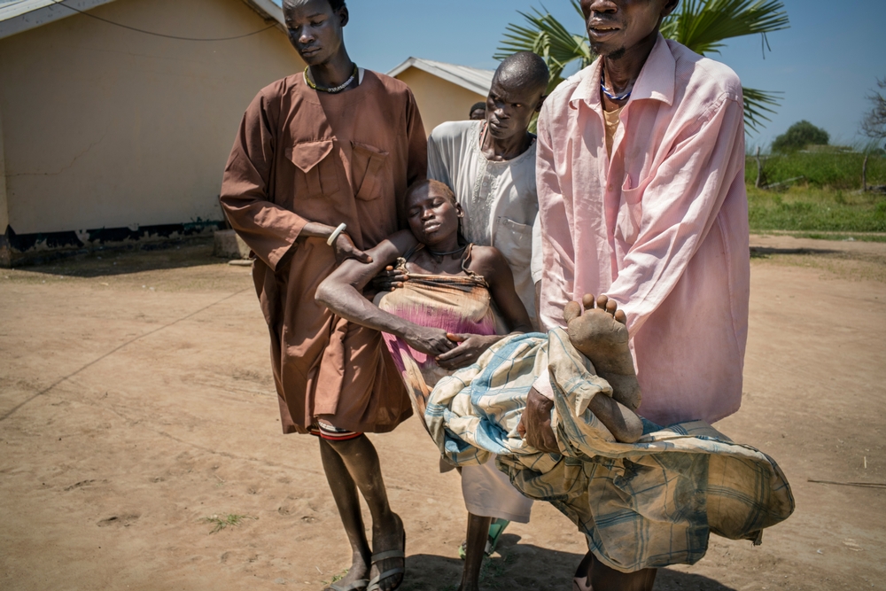 Seeking malaria treatment around Aweil, South Sudan