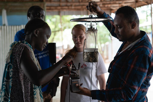 Catching Mosquitoes to Fight Malaria Catching Mosquitoes to Fight Malaria