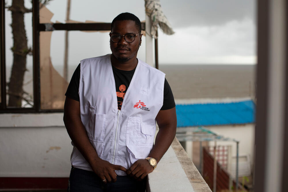 Filipe Francisco Luis, sex worker and key member of MSF’s HIV outreach program to men who have sex with men in Beira.