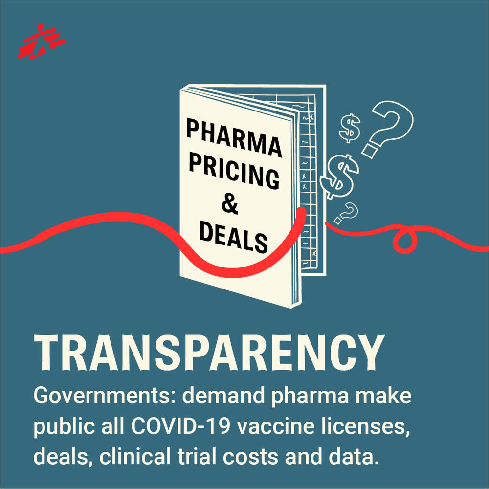 Governments must demand transparency from pharma