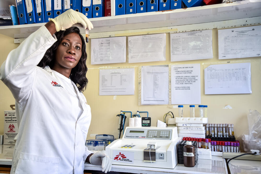 May Atieno is the lab manager for MSF’s programmes in Homa Bay and Ndhiwa, where she helped design several systems to improve the overall quality of care
