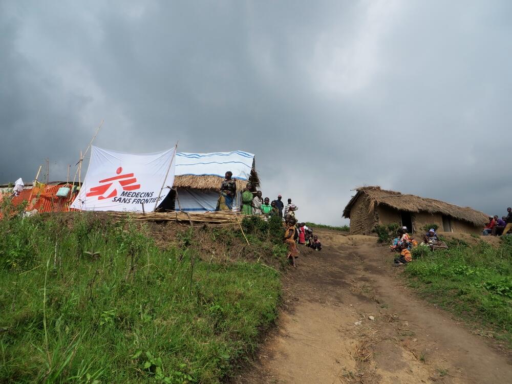 A malaria treatment centre in South Kivu, Democratic Republic of Congo.