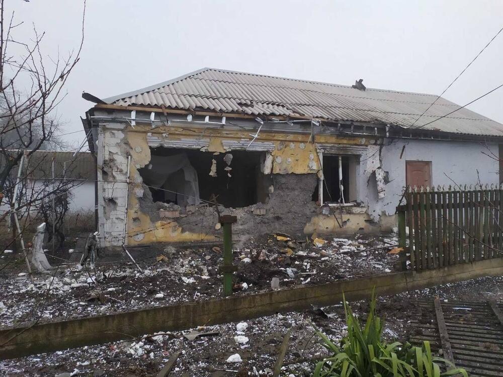 A scene from Mariupol in southeast Ukraine, 3 March 2022.