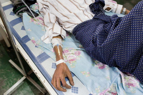 Insein clinic, for treatment for HIV, TB, and Hepatitis C in Yangon. By Alessandro Penso, Feb 2018. Insein clinic, for treatment for HIV, TB, and Hepatitis C in Yangon. By Alessandro Penso, Feb 2018.