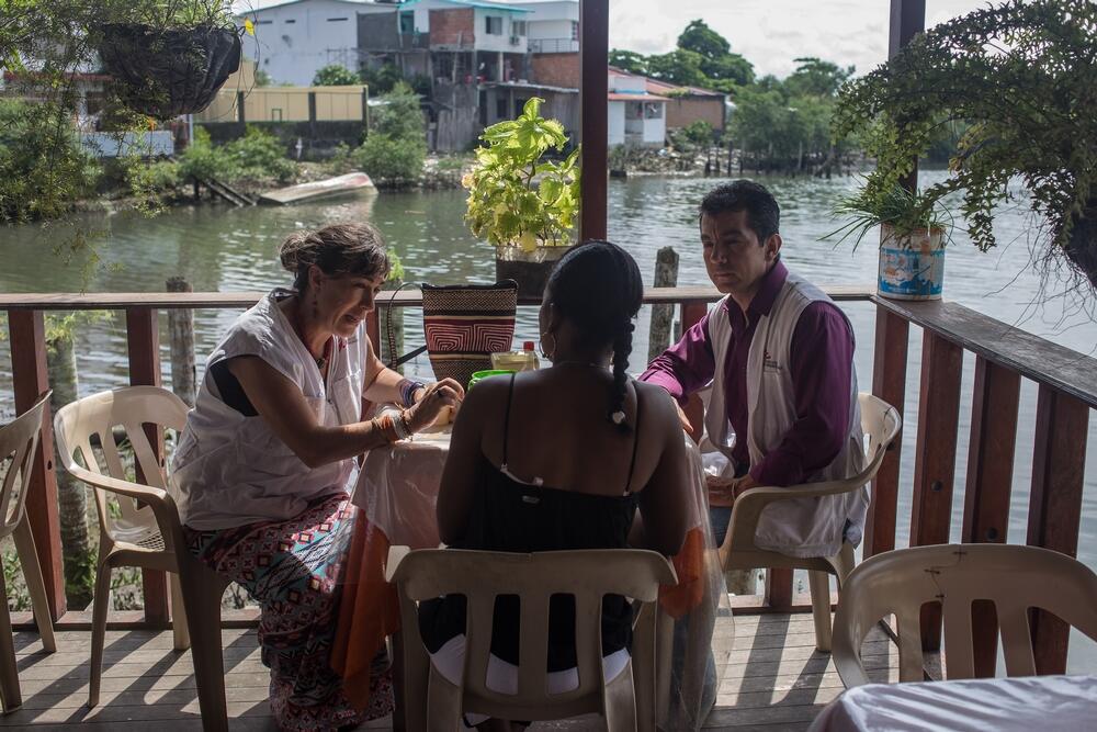 MSF assists survivors of violence in Tumaco, Colombia.
