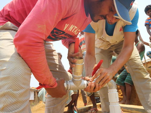 Rohingya camp expansion Rohingya camp expansion