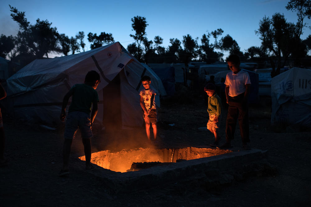Many children in Moria have lived through traumatic events before they even reached the camp
