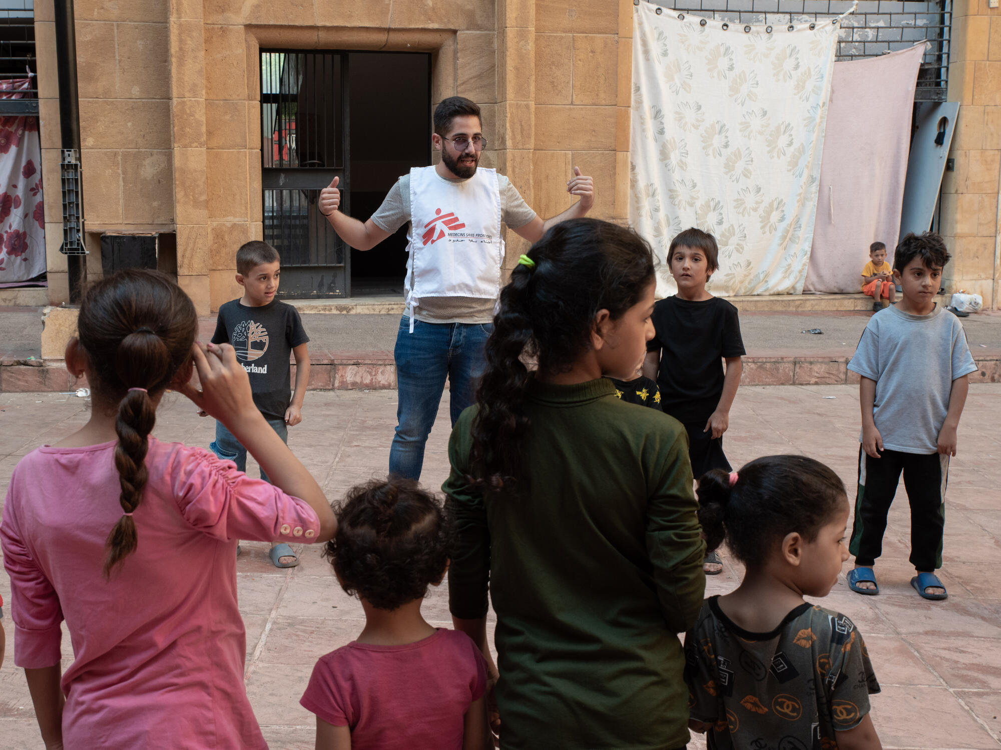 Supporting children and adults dealing with the trauma of war in Lebanon