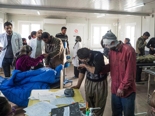 Mosul : Qayyarah hospital Mosul : Qayyarah hospital