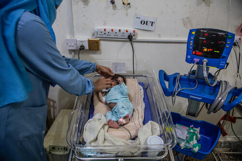 Neonatal care in Khamer hospital, Amran governorate Neonatal care in Khamer hospital, Amran governorate