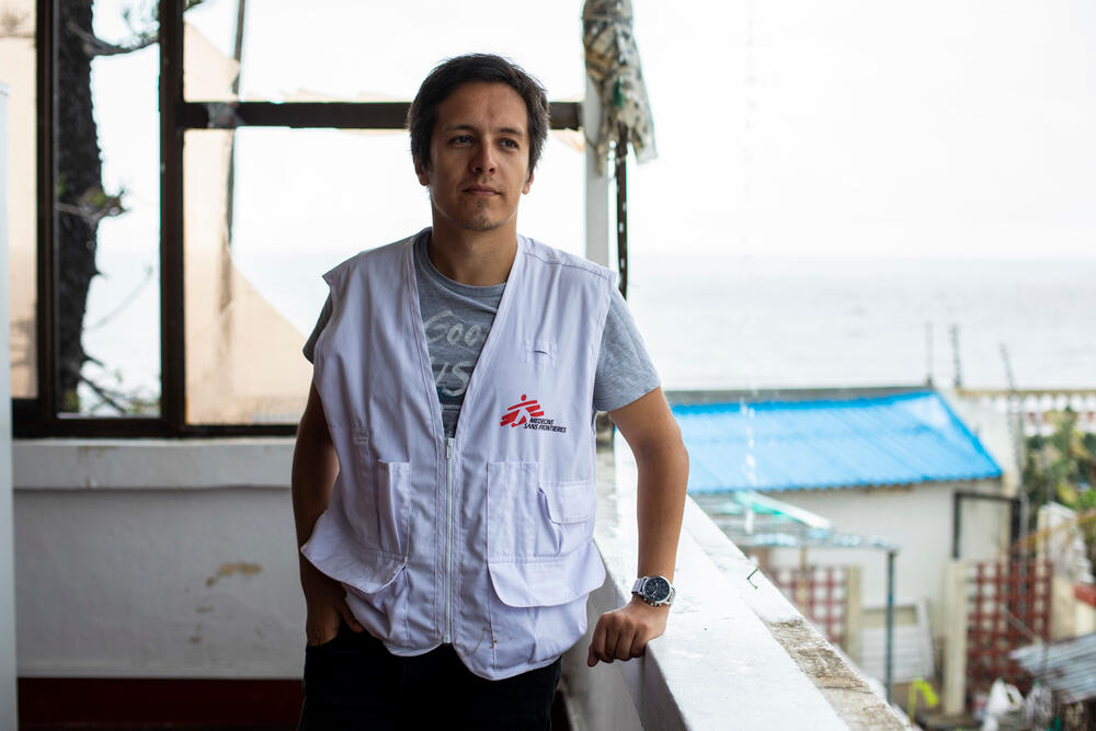 Dr Antonio Flores, infectious diseases specialist in MSF’s HIV program in Beira.
