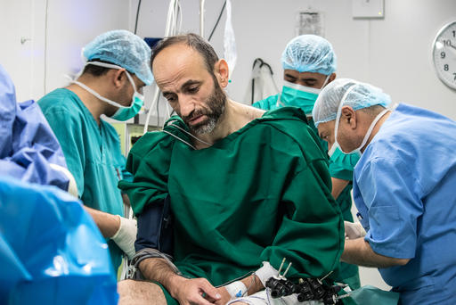 Nashwan - war wounded - Mosul Nashwan - war wounded - Mosul
