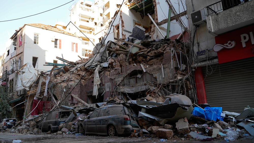 Thousands of homes, shops and cars were destroyed or damaged in the explosion