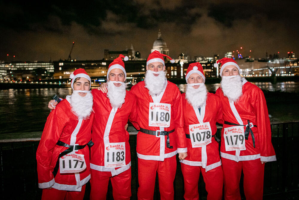 Santa in the City MSF UK