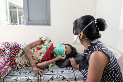 Insein clinic, for treatment for HIV, TB, and Hepatitis C in Yangon. By Alessandro Penso, Feb 2018. Insein clinic, for treatment for HIV, TB, and Hepatitis C in Yangon. By Alessandro Penso, Feb 2018.