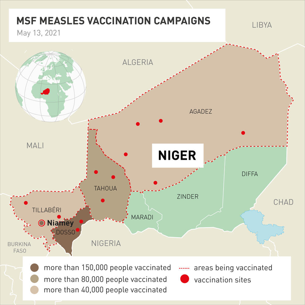 MAP - Measles vaccination campaigns