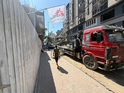 MSF forced to suspend activities amid intensified Israeli offensive in Gaza City