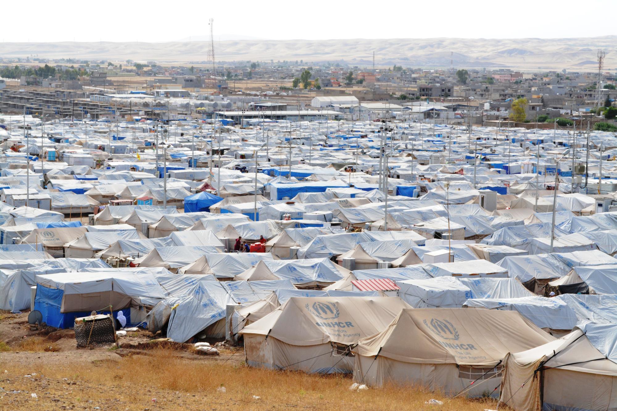 A morning with an MSF Community Health Worker, Kawargosk Camp, Iraqi ...