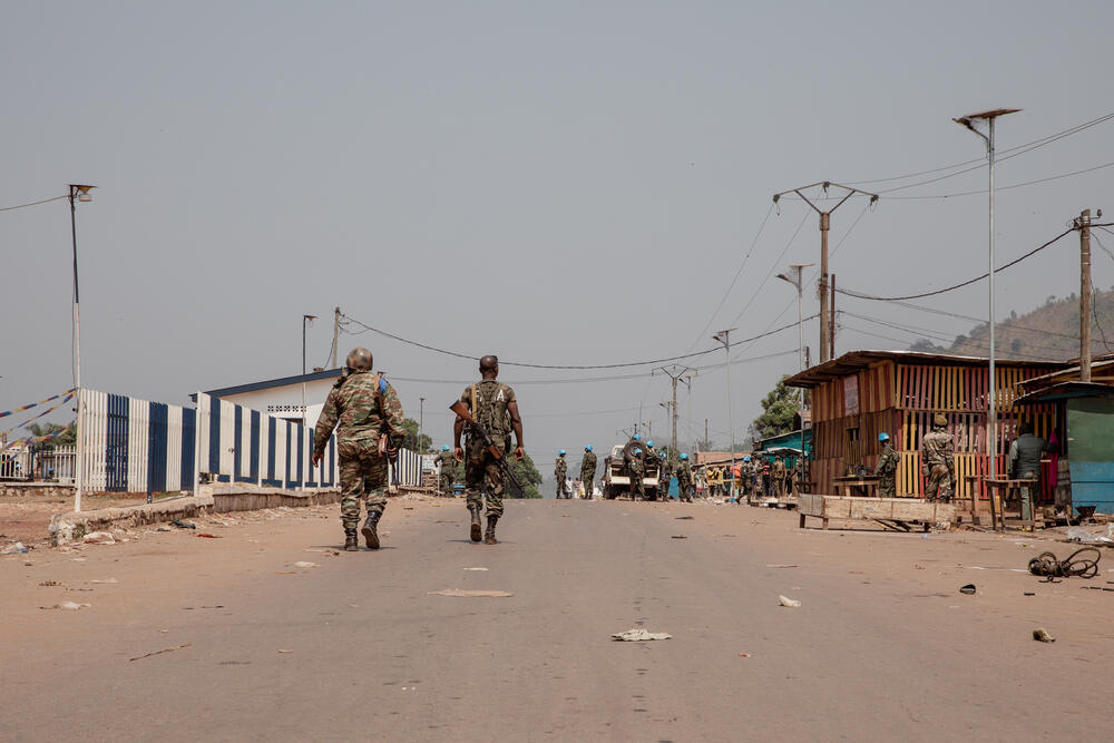 On 13 January, the PK12 neighbourhood in Bangui came under rebel attack. The day that France was shot.