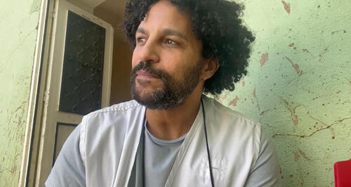 Dr Javid Abdelmoneim - MSF medical team leader Dr Javid Abdelmoneim - MSF medical team leader