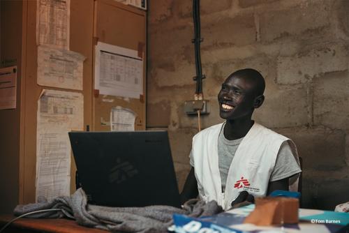 Zakky has worked with MSF since 2012, originally from Blue Nile State he and his family have lived in Doro camp for almost six years. Fighting pushed Zakky and his family away from their home and into South Sudan, the attacks were terrible with one particularly bad one using bombs. Zakky is now a logistics assistant in the Doro camp.