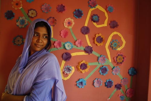 Leah, counsellor, MSF Women's Clinic, Kamrangirchar Leah, counsellor, MSF Women's Clinic, Kamrangirchar