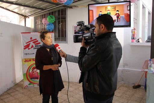 Burn awareness event in Gaza clinic on 24th of February 2018 Burn awareness event in Gaza clinic on 24th of February 2018