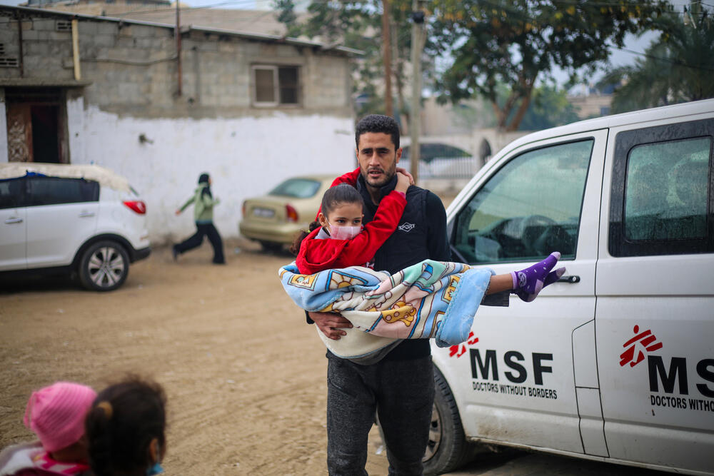 "We are being pushed into a corner in the south of Gaza, in Rafah, with fewer and fewer options to provide the healthcare that people so desperately need,” says Jacob Burns, project coordinator in Gaza.