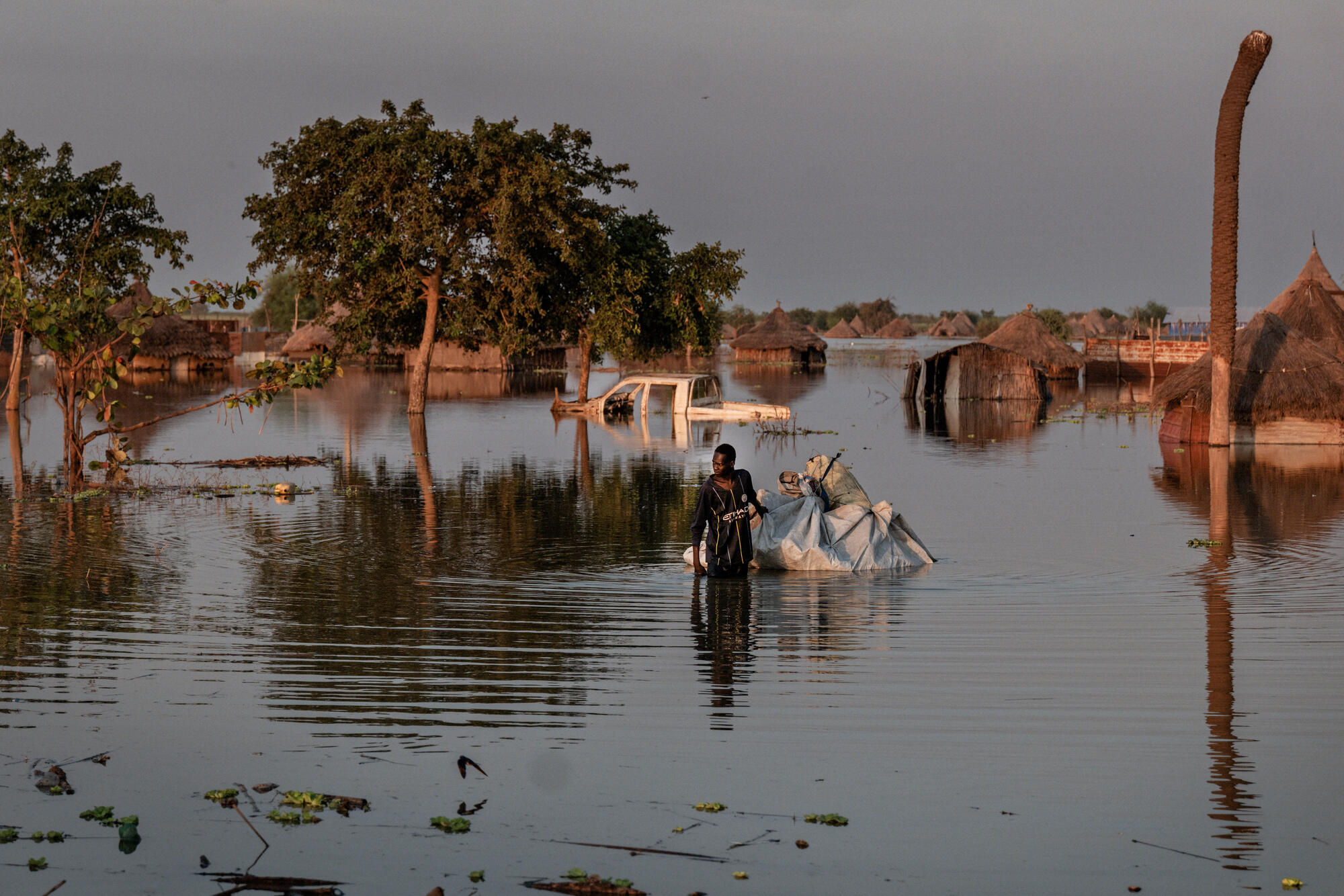 Sudan Selatan: ratusan ribu masih hidup dalam kondisi genting beberapa bulan setelah banjir