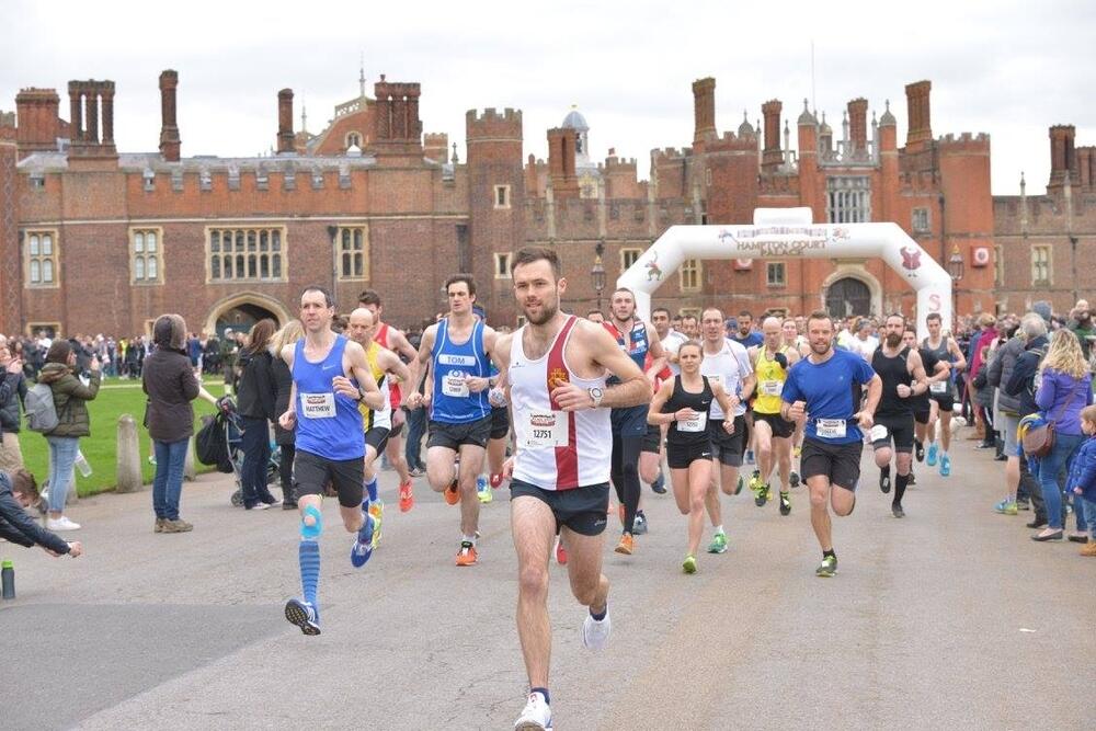 Hampton Court Palace Half Marathon MSF UK