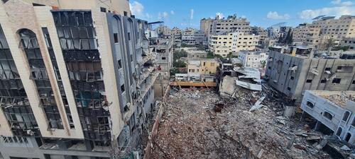 MSF clinic in Gaza City