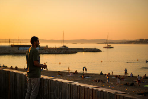 Emad, From Gaza to Marseille