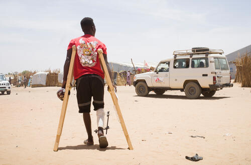 Sudan survivors in Chad