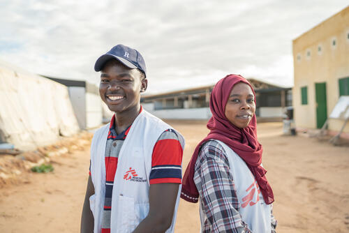 Two health promoters in Chad