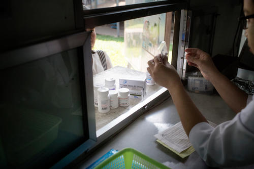 Insein clinic, for treatment for HIV, TB, and Hepatitis C in Yangon. By Alessandro Penso, Feb 2018. Insein clinic, for treatment for HIV, TB, and Hepatitis C in Yangon. By Alessandro Penso, Feb 2018.