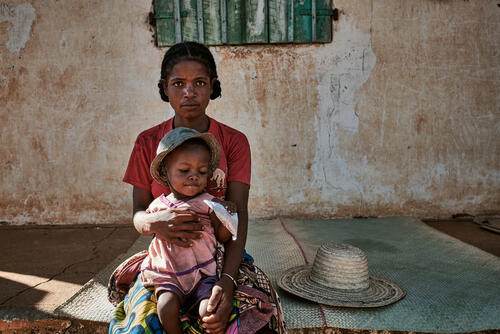 Malnutrition emergency: mobile clinic in Ranobe - Portrait Metee Malnutrition emergency: mobile clinic in Ranobe - Portrait Metee