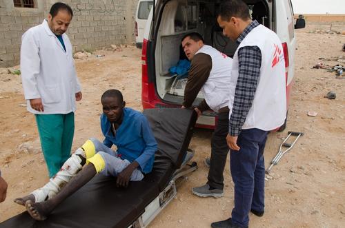MSF assistance to migrants and refugees in Libya MSF assistance to migrants and refugees in Libya