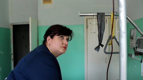 Halyna Bekhovets, MSF nurse, Early Rehabilitation Project