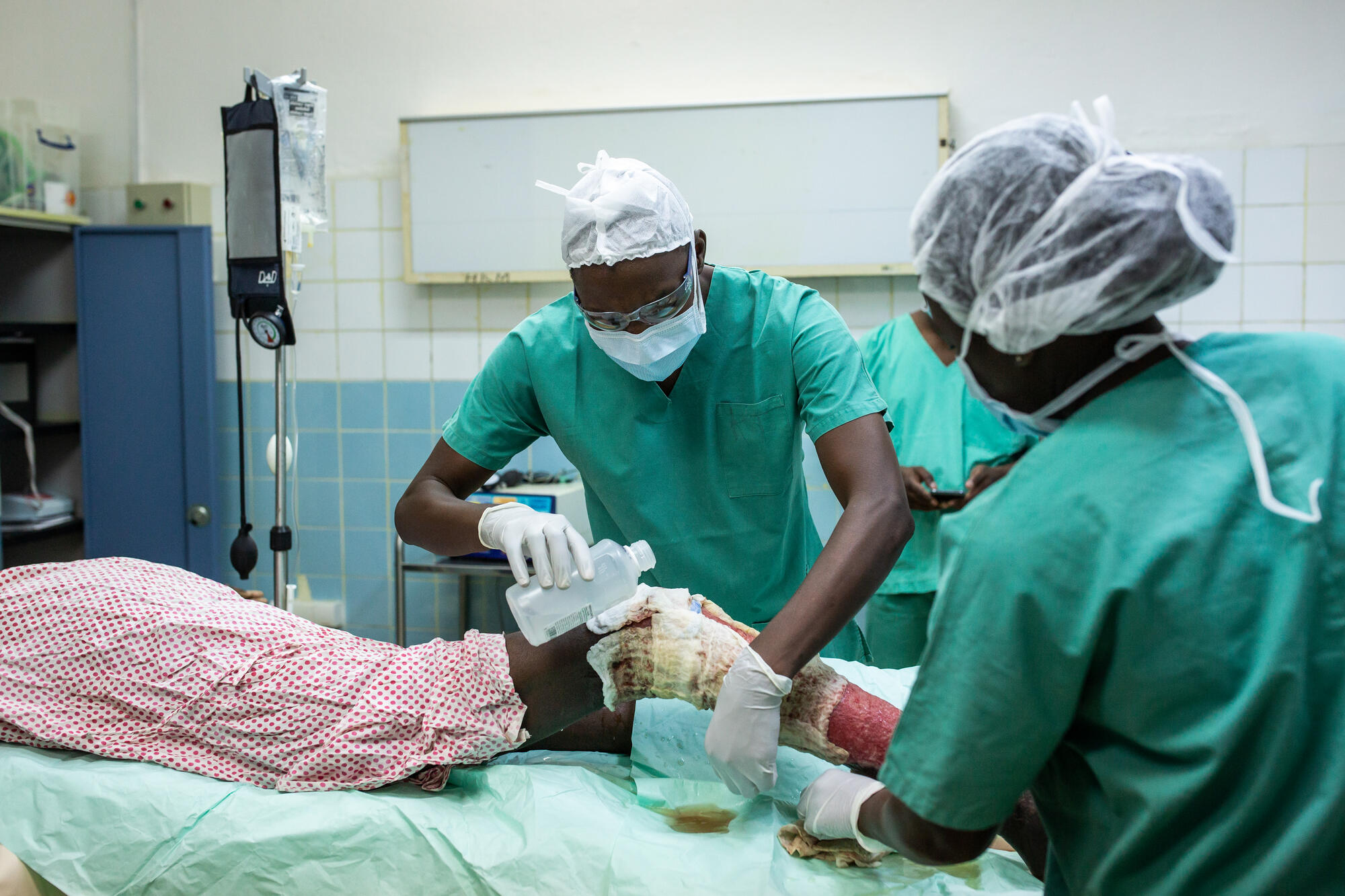 Gaëlle Ngacha, nurse