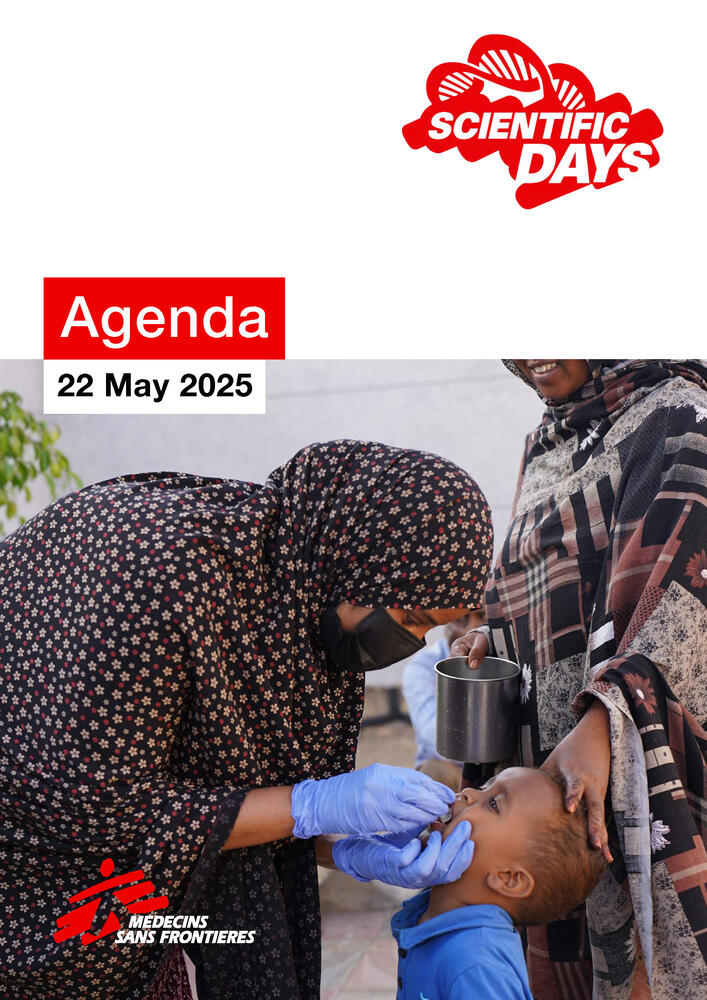 MSF SciDays 2025 agenda cover photo