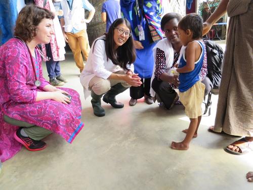 MSF President Joanne Liu visits emergency projects in Cox's Bazar, Bangladesh MSF President Joanne Liu visits emergency projects in Cox's Bazar, Bangladesh