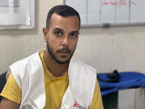 Mohammed Al-Tibi, MSF supply chain officer