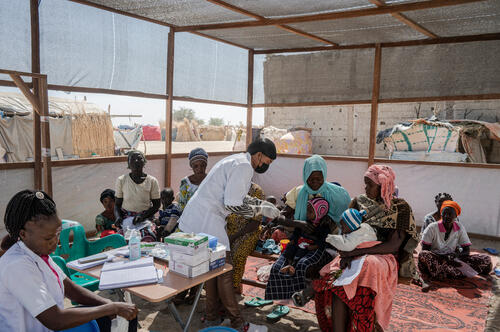 MSF Mobile Clinic - Miskiné IDP camp