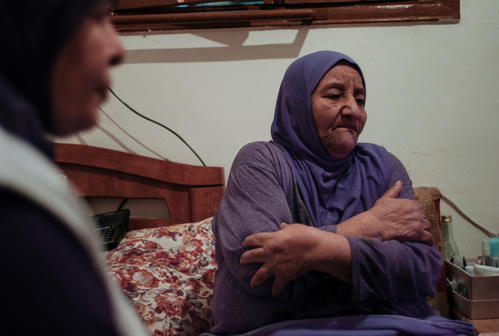 Home-based care in Burj el-Barajneh refugee camp, Beirut. Home-based care in Burj el-Barajneh refugee camp, Beirut.