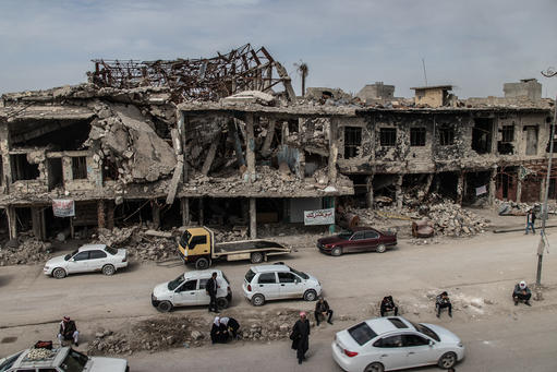 NFI distribution in Mosul's Old City NFI distribution in Mosul's Old City