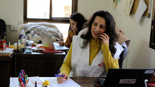 Noura Arafat, MSF intercultural mediator