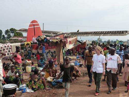 Mpoko camp, Bangui Airport Mpoko camp, Bangui Airport