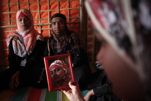 MSF has trained an all-female team to spread messages about sexual and reproductive health in the community. MSF believes the cases it receives represent just a fraction of the actual number of Rohingya who have survived sexually assault or rape.