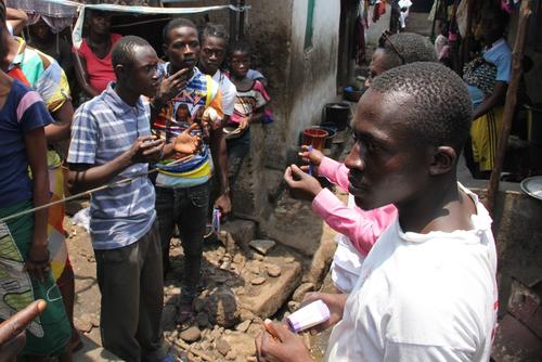 Outreach Ebola contact tracing and surveillance, Freetown Outreach Ebola contact tracing and surveillance, Freetown