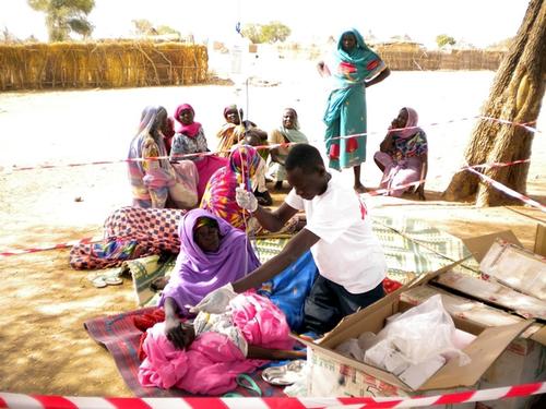 Tissi, Darfur refugees crossed the border Tissi, Darfur refugees crossed the border